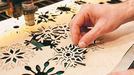 برش لیزری کاغذ و مقوا